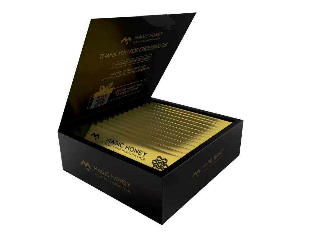 CAJA DE 24 SOBRES (10 GRAMOS CADA UNO) - Magic Honey