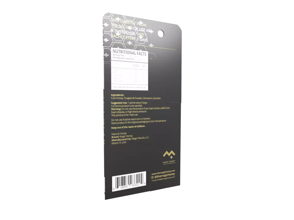BLISTER PACK OF 3 SACHETS - Magic Honey